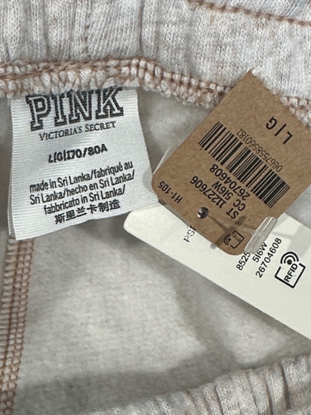 PINK Victoria’s Secret 5" EVERYDAY FLEECE SWEAT SHORTS Size L - Picture 8 of 9
